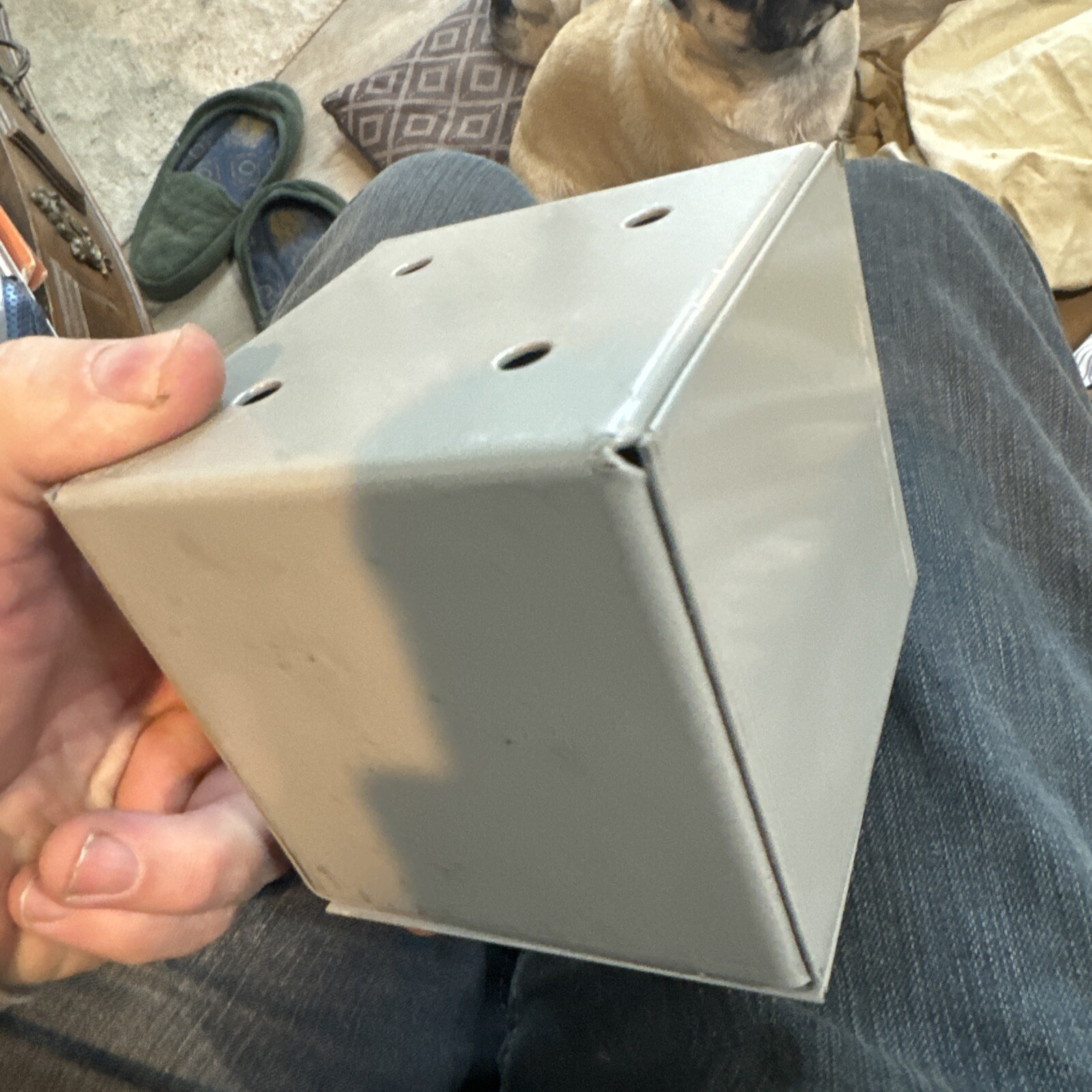 Unity Type 1 Gray Electrical Enclosure 4x4x4 Pull Box 444scnk