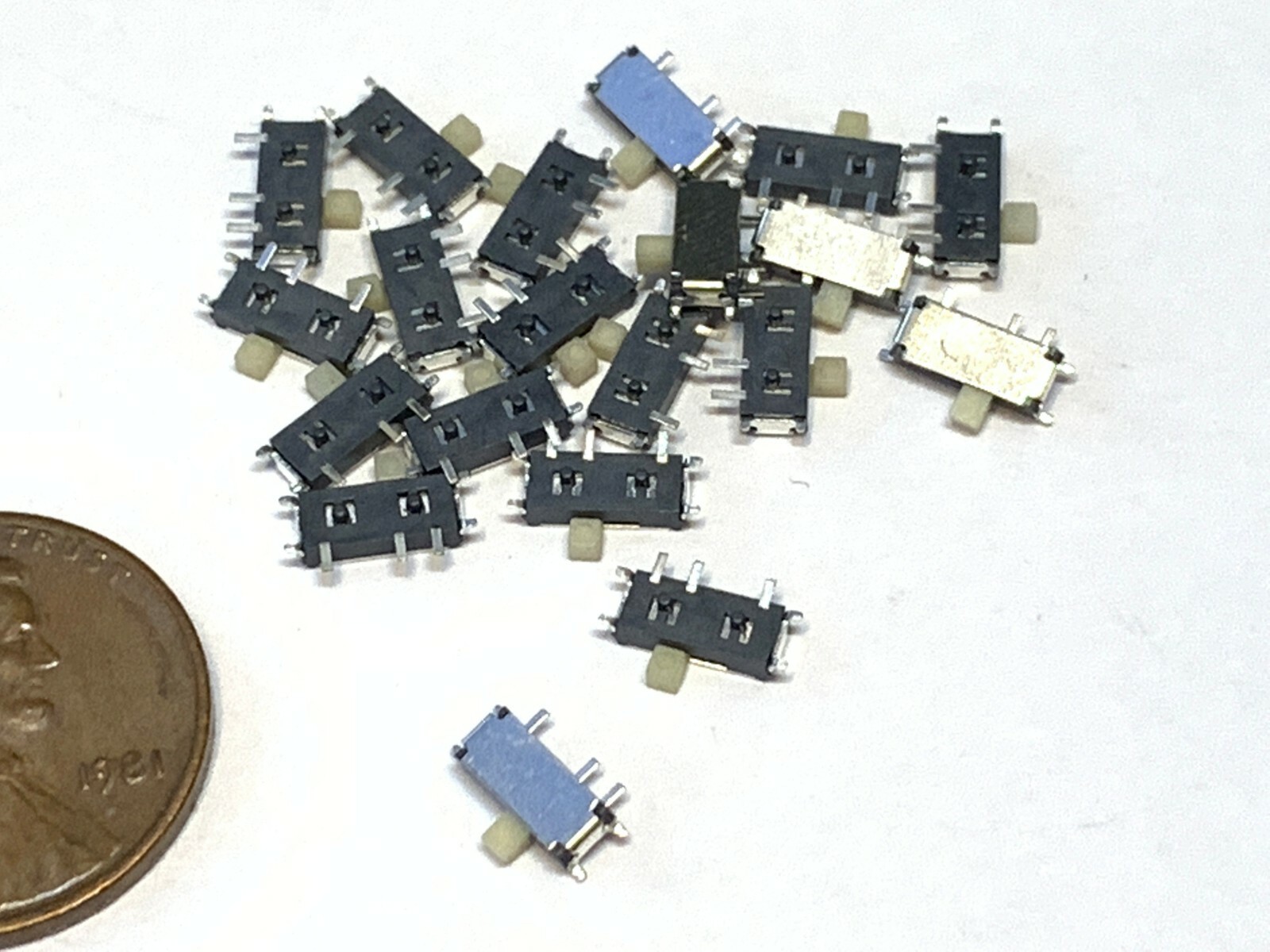 20 MSK-12C02 7 pin Mini micro small tiny Slide Switch On-Off PCB smd A26 STAMP
