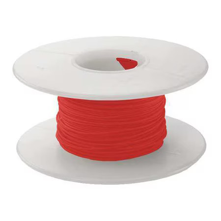 Ok Industries Ksw26r-0100 Spooled Wrapping Wire, 26 Awg, Red, Kynar(R) Ksw, 100