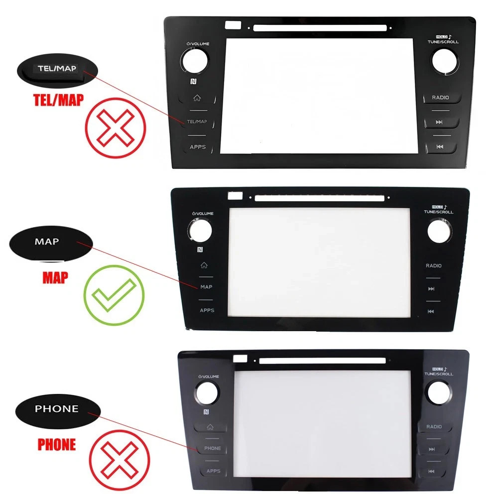 Touch Screen Digitizer for 2018 2019 Subaru Legacy Outback Radio Navigation GPS