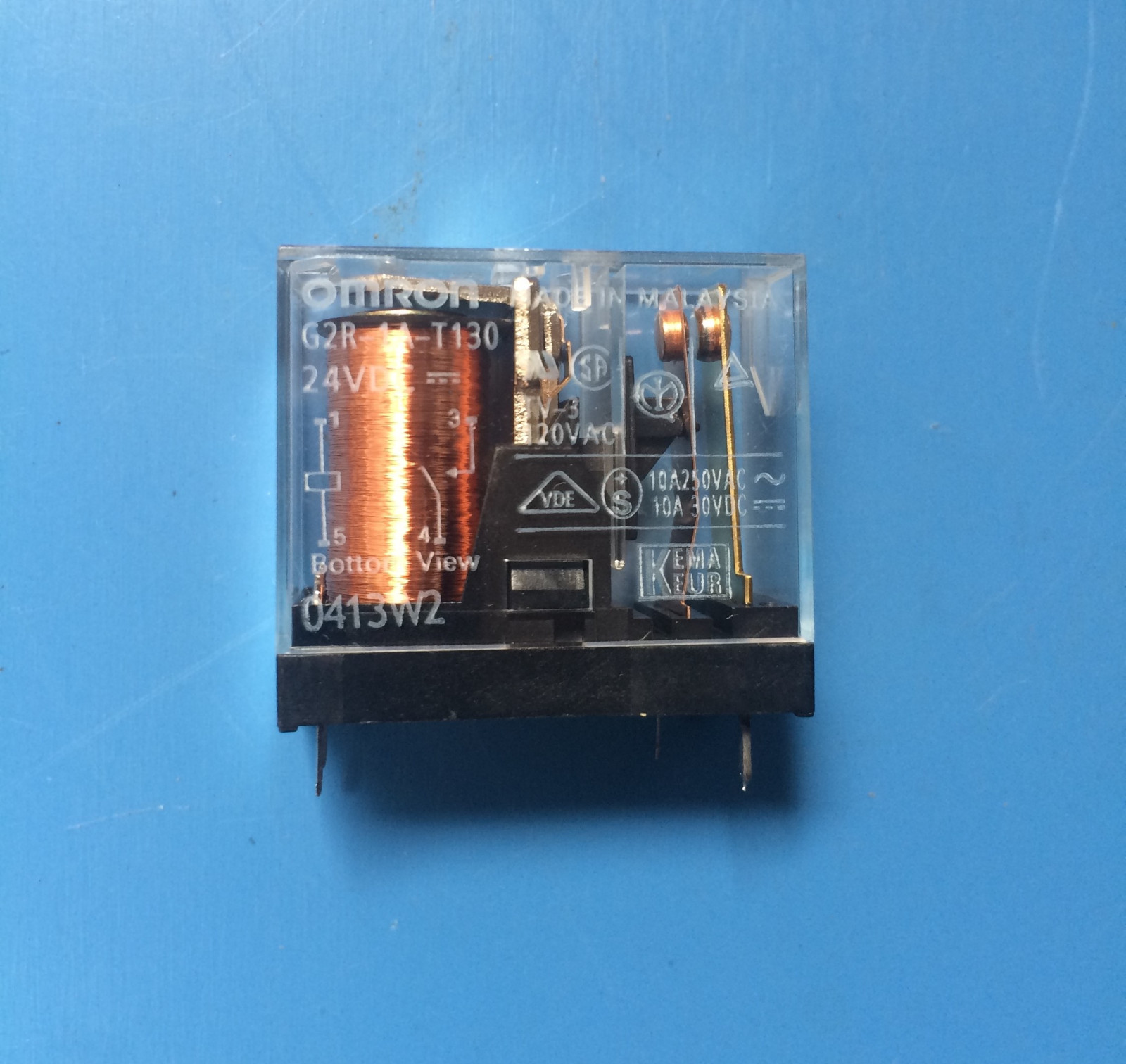 G2R-1A-T130 DC24 OMRON General Purpose Relay SPST-NO (1 Form A) 24VDC Coil