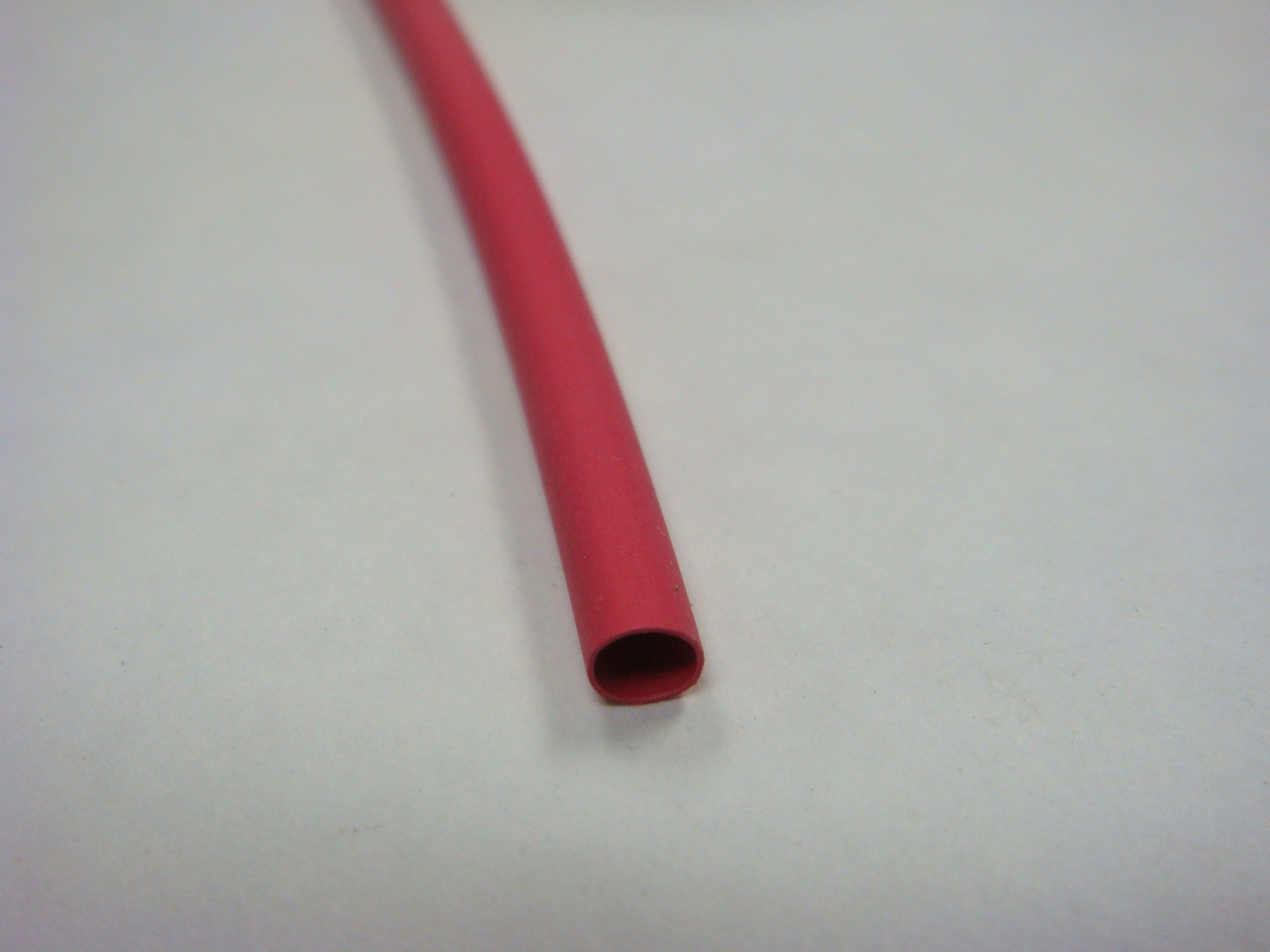 3 ft+ 1/4″ RED 2:1 Ratio Flexible Polyolefin Heat Shrink Tubing USA MADE