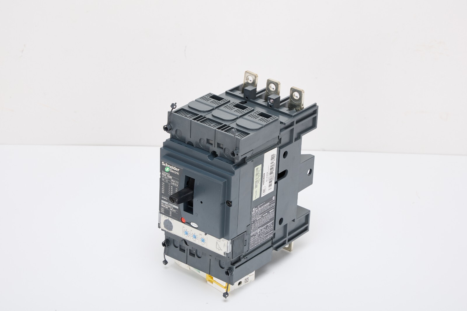 LV430775 Schneider Molded Case Circuit Breaker NSX160N MIC2.2 160A 3P 3D F, 690V