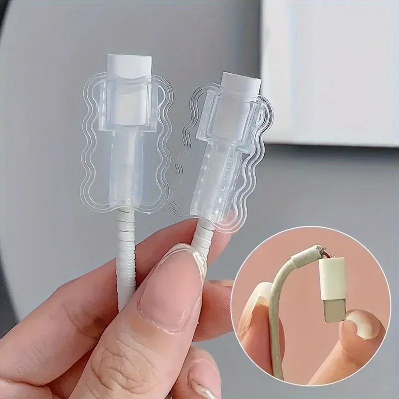 Flexible Plastic Cable Protector Sleeves for Phone Charging Cords