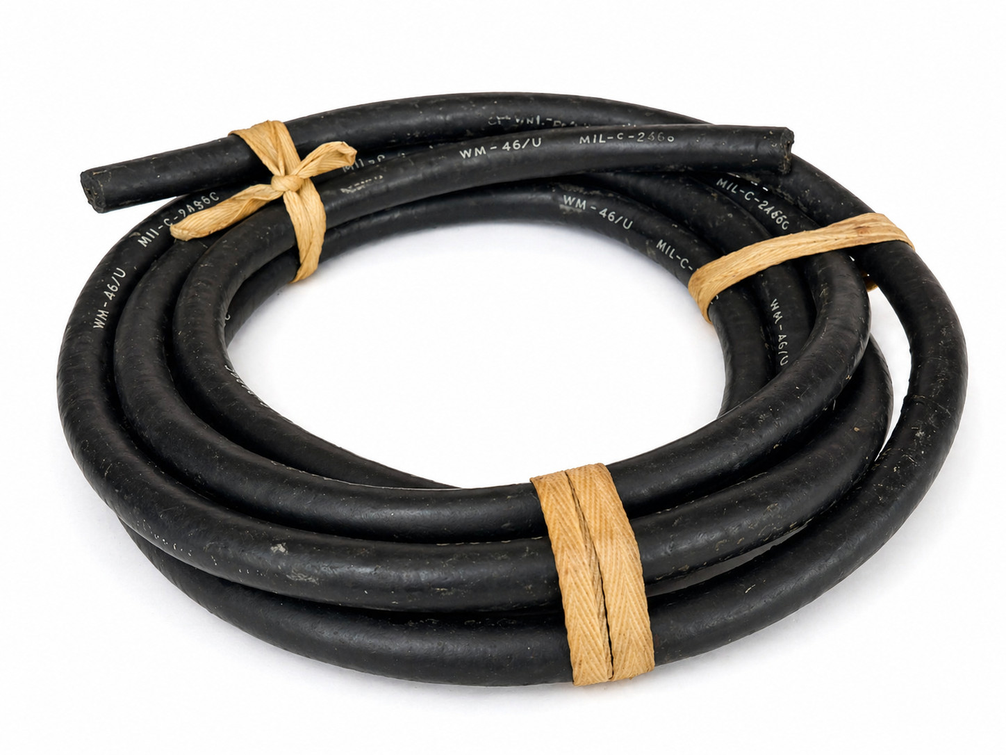 Military Field Communication Cable 12FT 10 Conductor Shielded WM-46/U MIL Spec