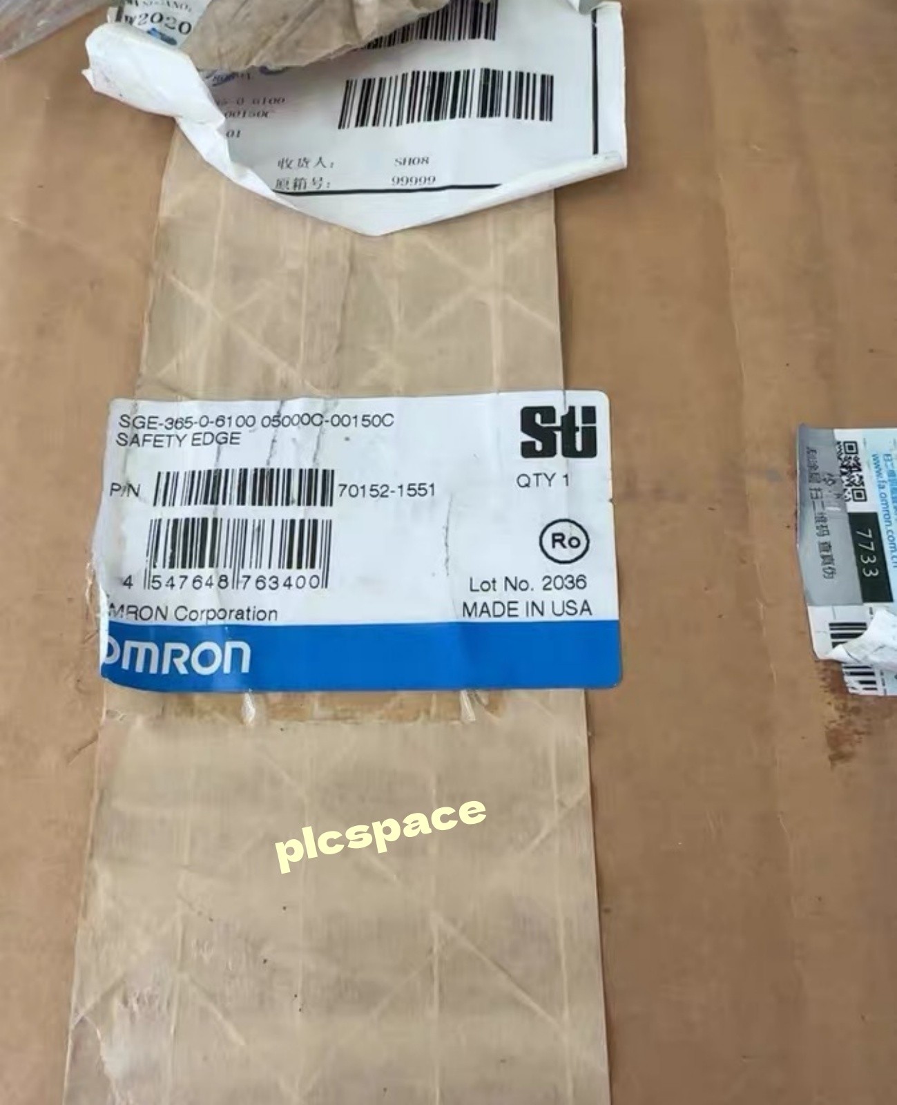 SGE-365-0-6100 05000C-00150C Safety edge Brand new DHL