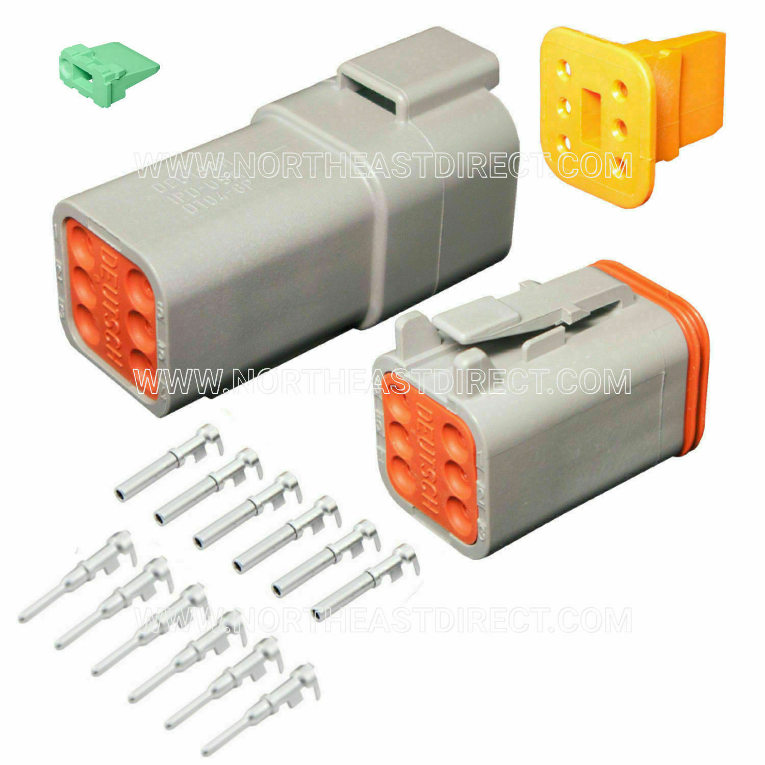 6 Pin Deutsch DT04-6P DT06-6S waterproof electrical connector kit