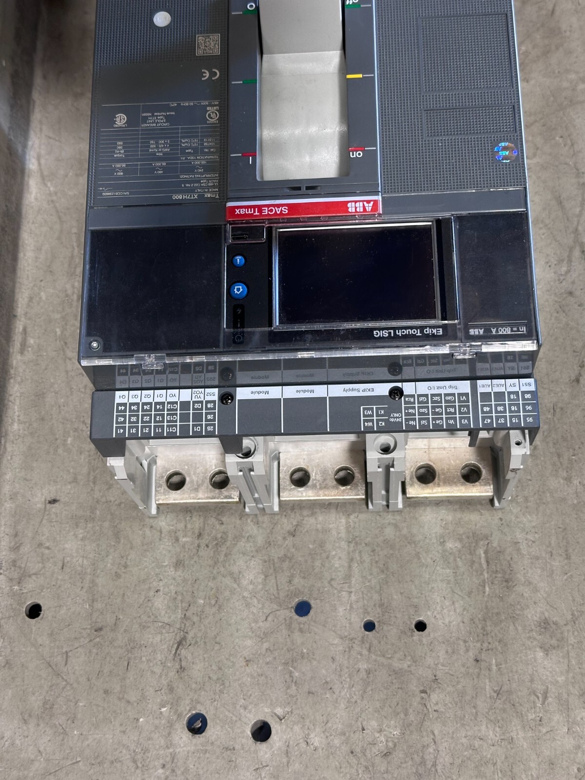 SACE TMAX XT7 H 800 3 POLE *COSMETIC DAMAGE SEE PHOTOS*