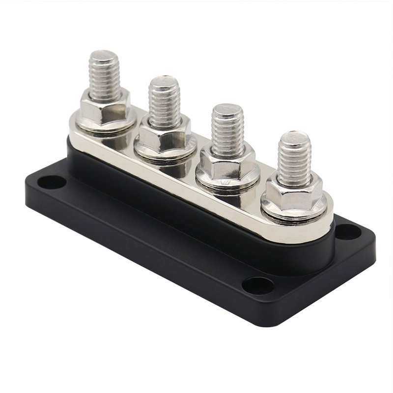 Reliable 300A Busbar Block with Flexible Design for Marine and RV Applications