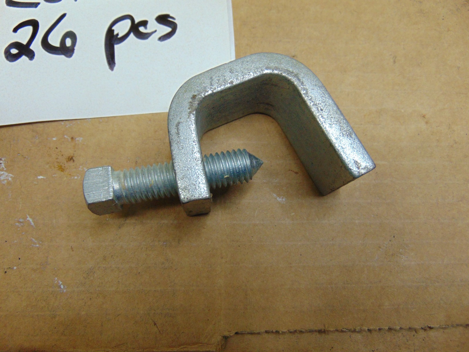 (26) B-LINE B212 3/8″ I-Beam Beam Clamp Lot of 26 Pcs New