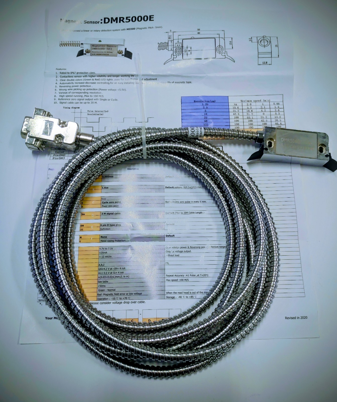 DITRON MAGNETIC GRATING HEAD DMR5000E 5um