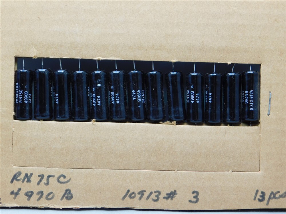 5 Vamistor RN75C 499 Ohm 1% 2W Metal Film Precision Resistors