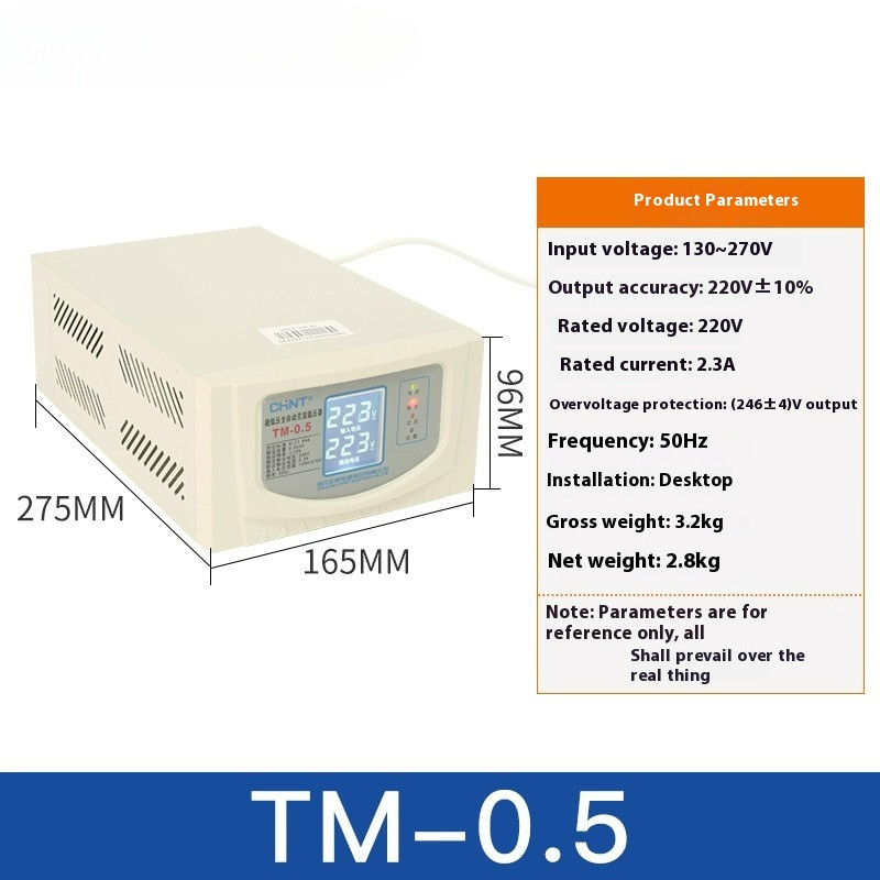 AC Voltage Regulator 220v Automatic Household High Power Single-phase