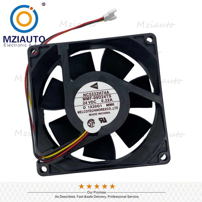 4PCS For Mitsubishi NC5332H74A MMF-09D24TS-MM6 Driver Fan 24V 0.22A 90*90*25mm