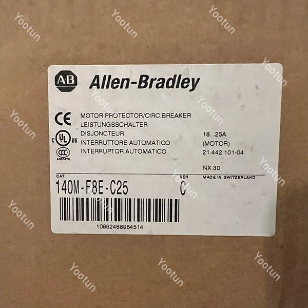 Allen‑Bradley 140M‑F8E‑C25 13×In Mag Trip 325A 11kW@400V | Free Shipping