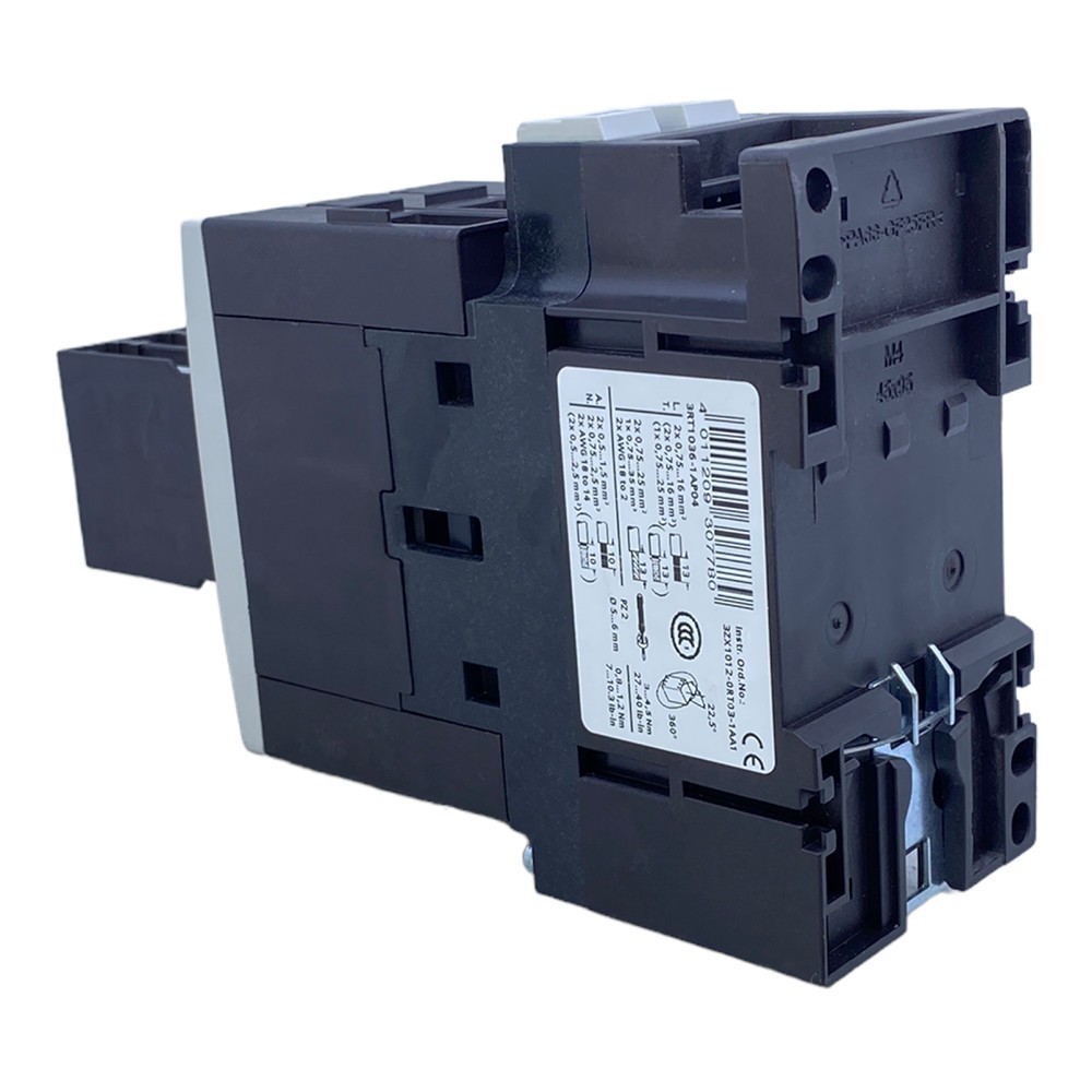 3RT1036-1AP04 3-Pole Contactor 50A 22kW 230V AC 50Hz 2NO+2NC for Siemens