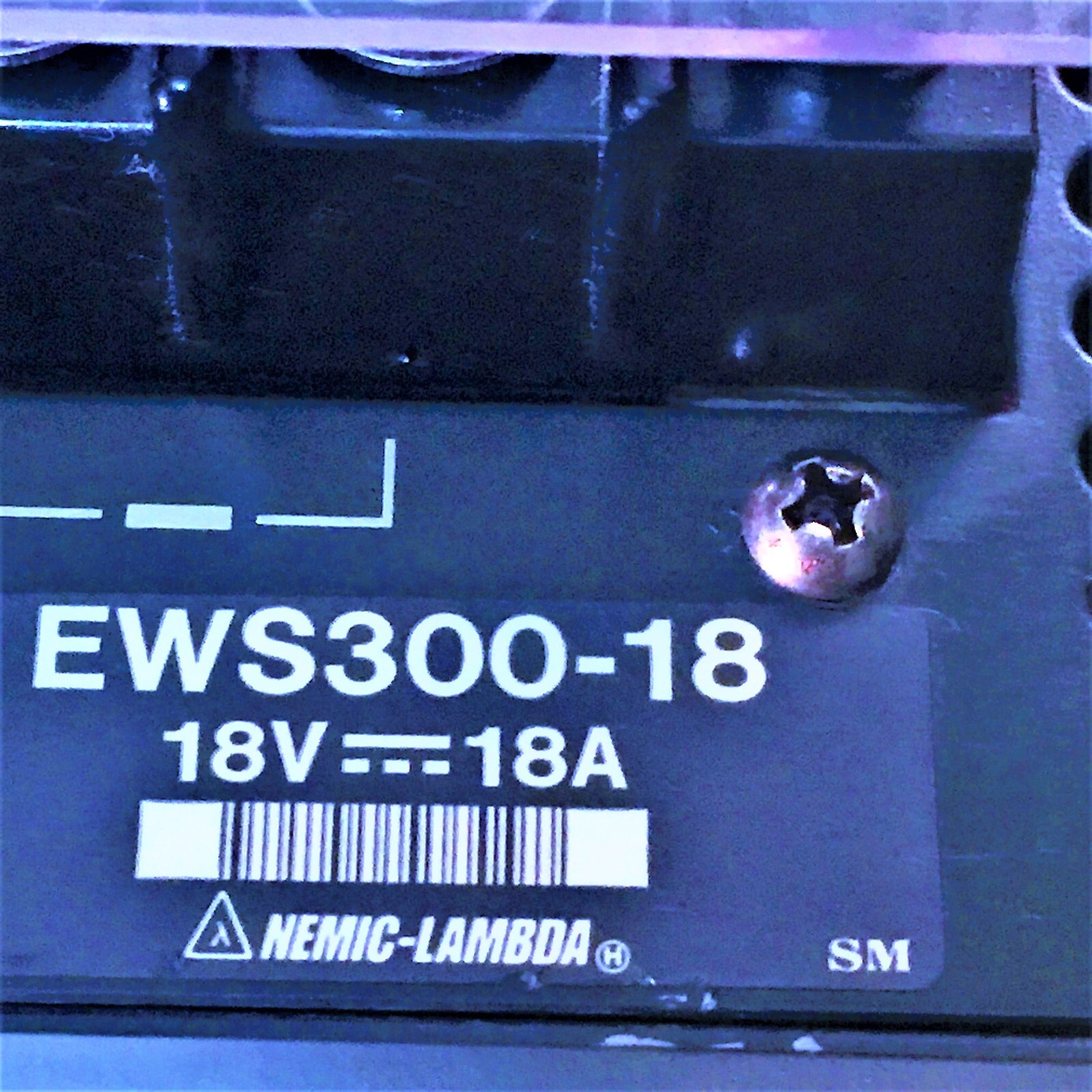 NEMIC LAMBDA EWS300-18 POWER SUPPLY 120/240 VAC 410 WATTS / 18VDC