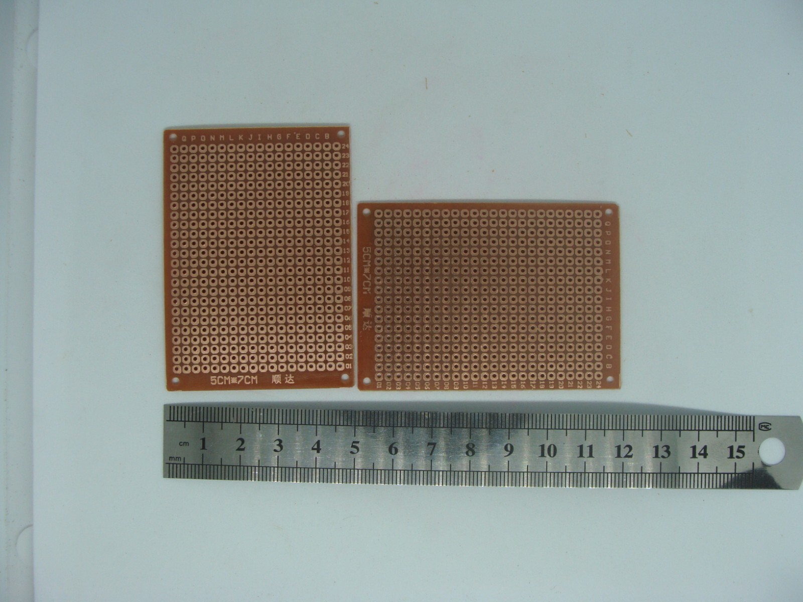 5Pcs Pack Lot Blank 5x7cm Electronics Prototype Integrated Circuit Board Set Kit