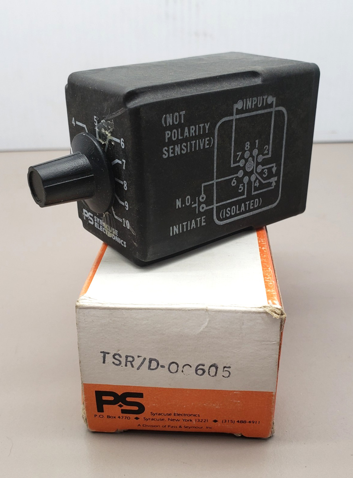 Syracuse Electronics TSR/D-00605 Solid-state Time Delay Relay