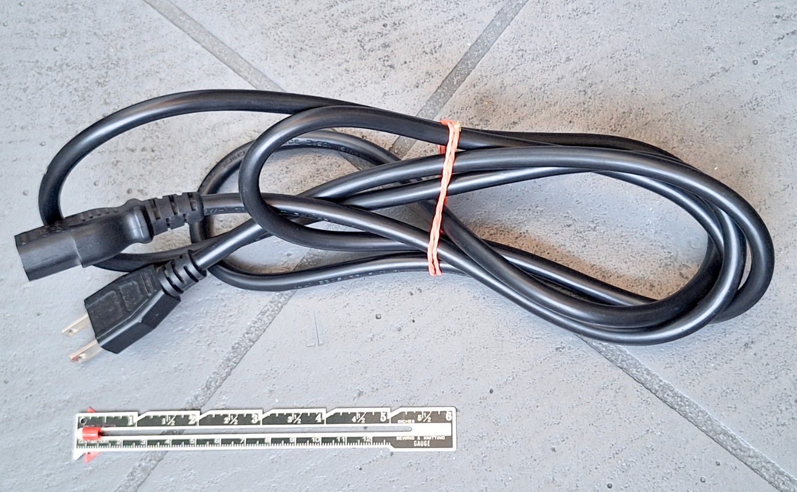 3 Prong Heavy Duty LT-501 Power Cord 18AWG E205423 SJT 6 feet