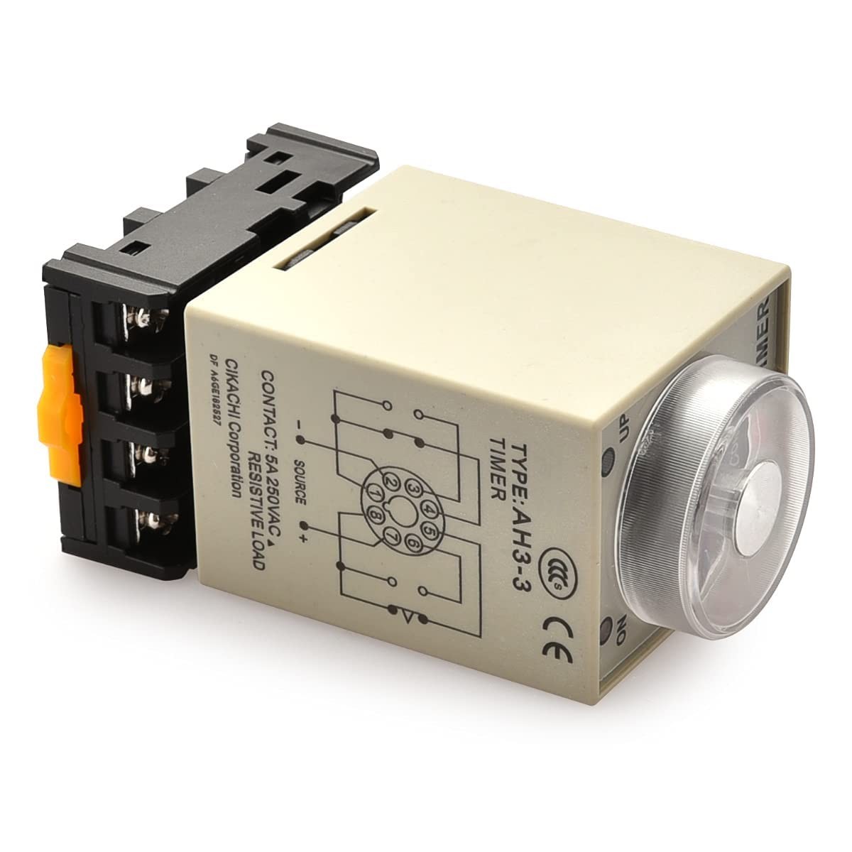 8-Pin AC 110V Time Delay Relay – Reliable 60S Solid State Timer for Automation