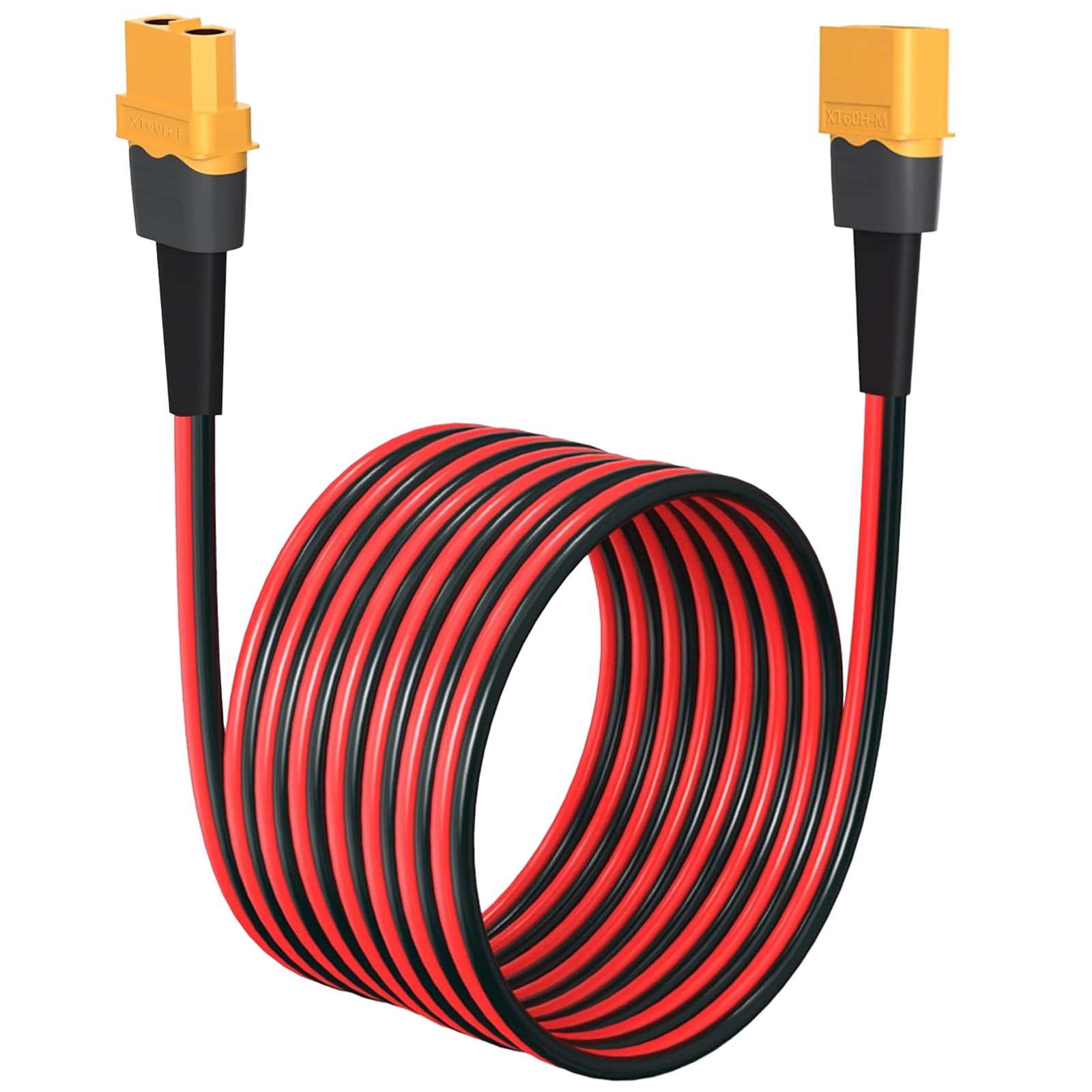 10 AWG XT60 Female Male Connector Adapter Solar Extension Cable for RC Battery