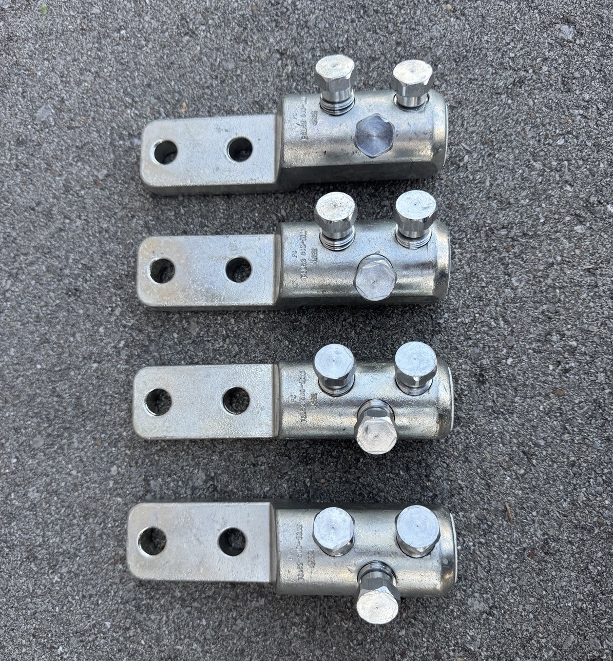4 – PCs PCL-52 Mechanical Shear Bolt Lug Connector 500-1000 mm² Aluminum Copper