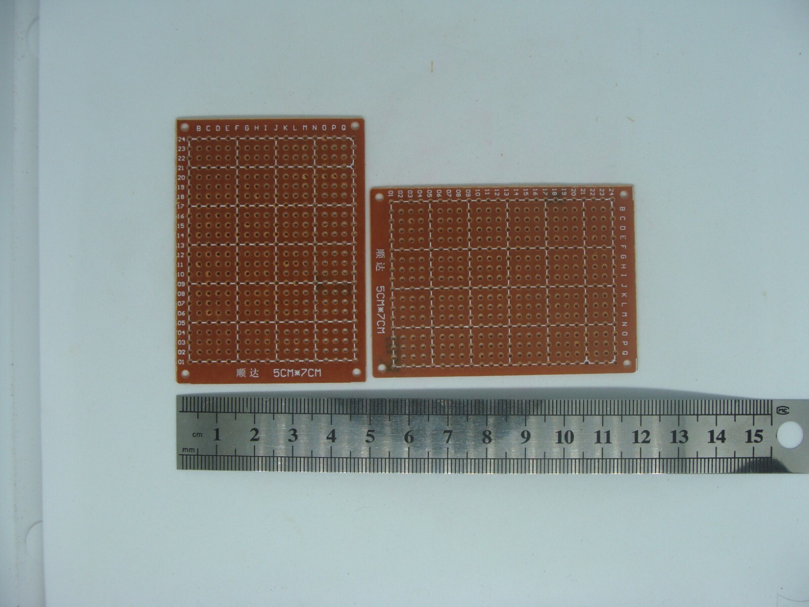 5Pcs Pack Lot Blank 5x7cm Electronics Prototype Integrated Circuit Board Set Kit