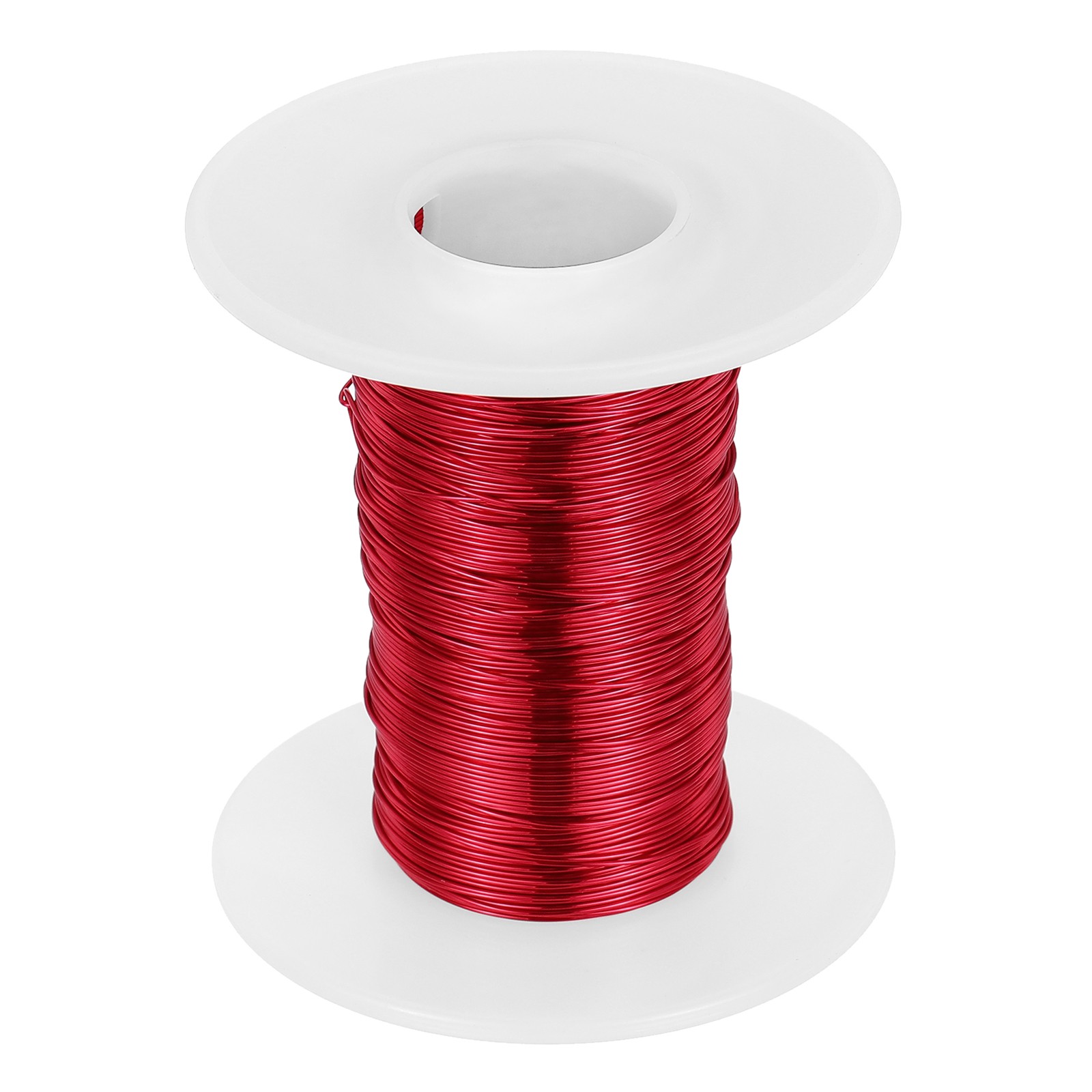 26 AWG Magnet Wire, 2 oz Magnetic Coil Wire, 155C(311F), Red,White
