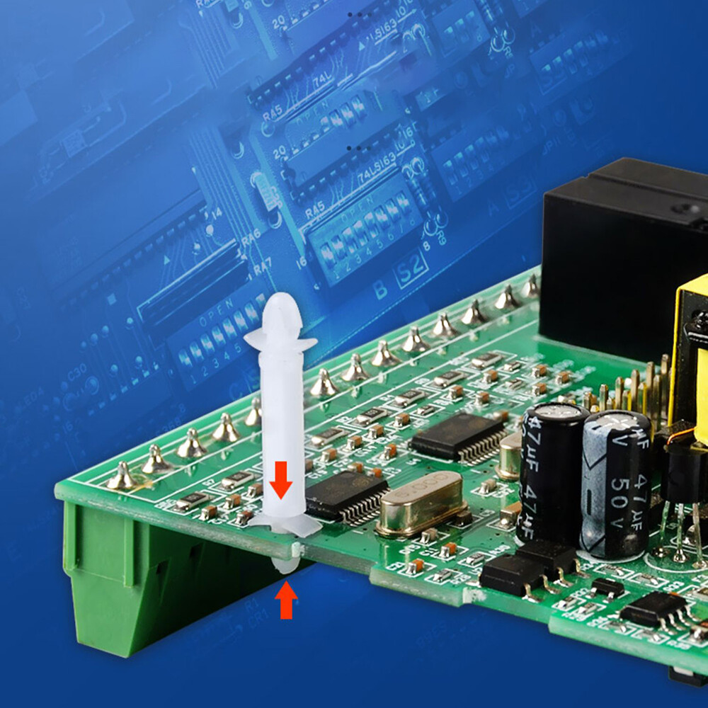 PCB Circuit Board Support Standoff Pillar Snap Lock Locking Insulation Bracket