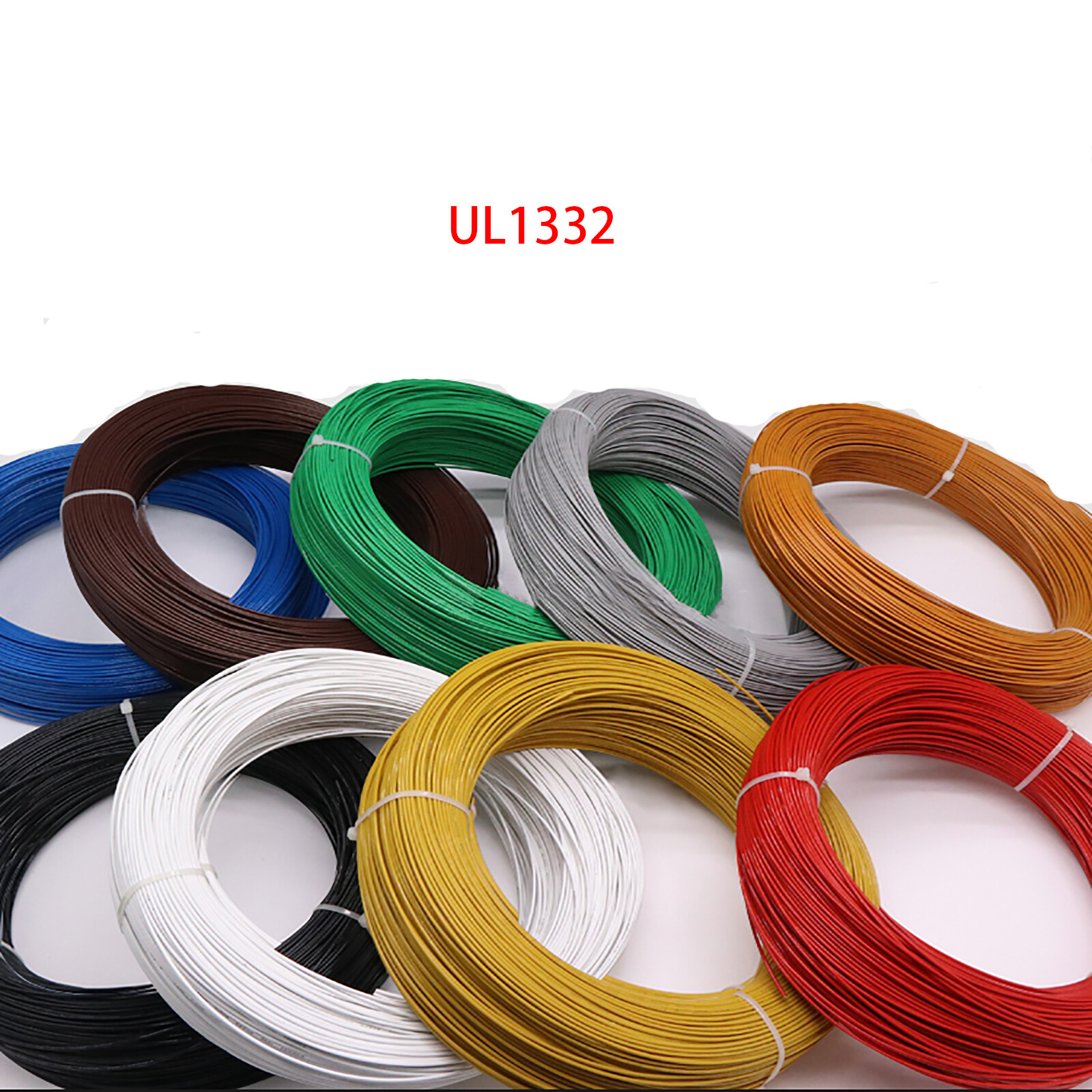 PTFE FEP UL1332 Wire Stranded Cable Tinned Copper 28/26/24/22/20/18/16/14/12AWG
