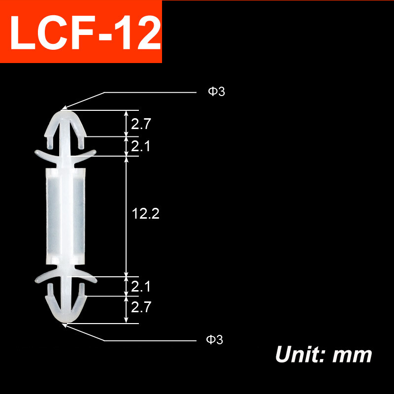 PCB Circuit Board Support Standoff Pillar Snap Lock Locking Insulation Bracket