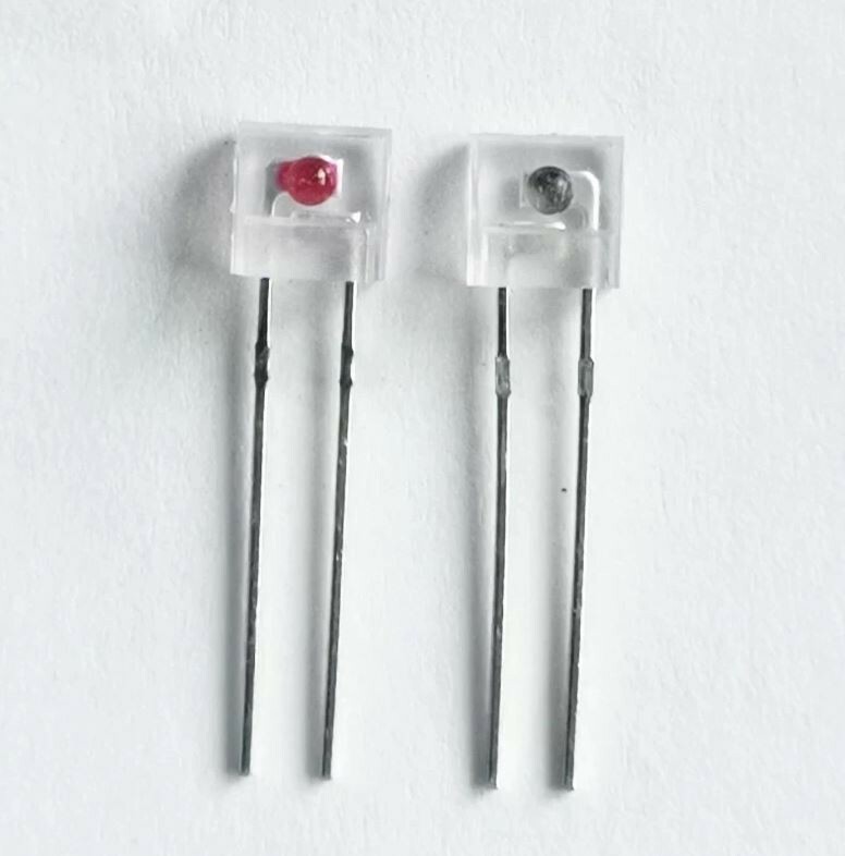 5 Pairs Side Looking 940nm IR LED Pair Phototransistor LTE-302 & LED LTR-301