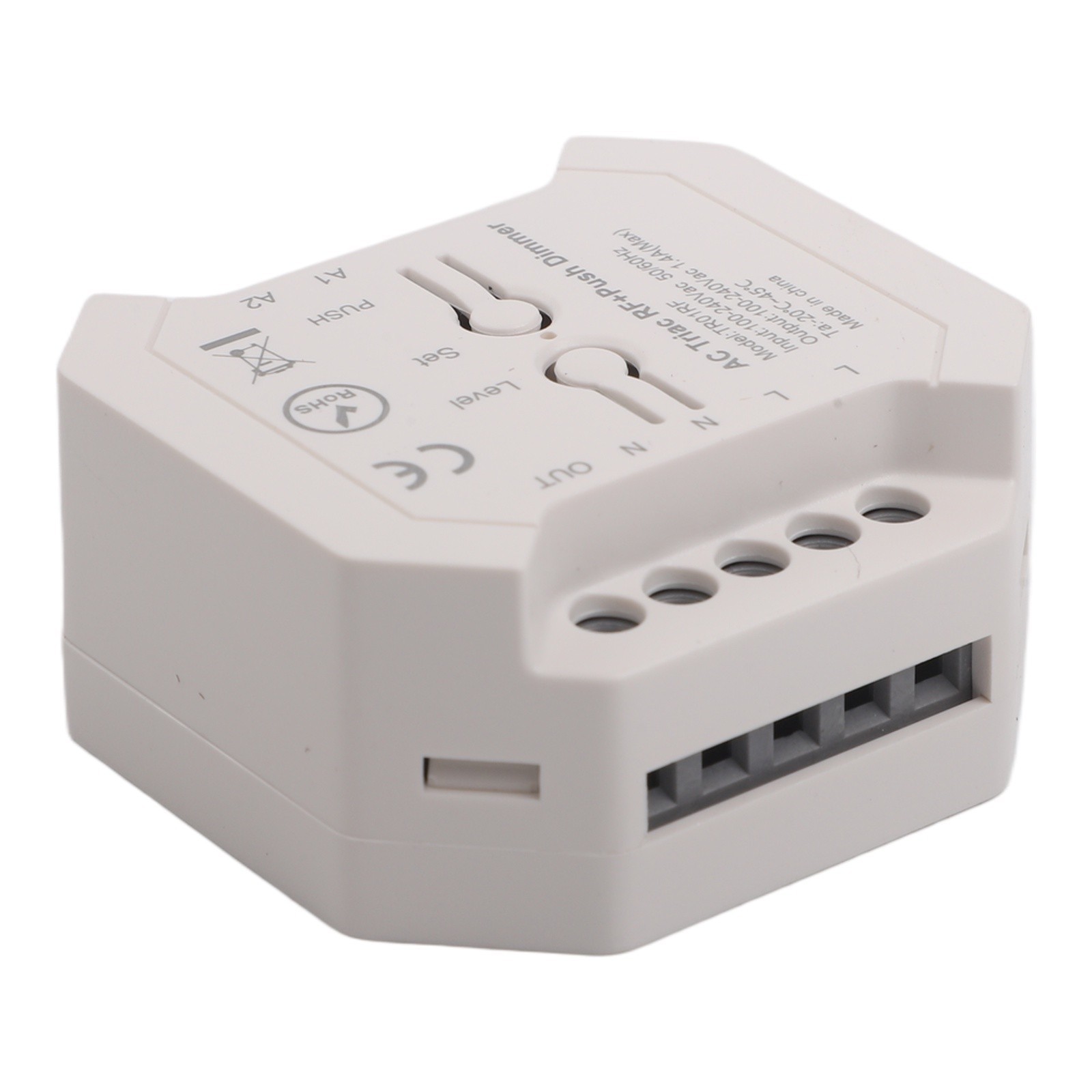 LED Driver AC Triac Dimmer V0 Fire-resistant Housing Automatic Recovery