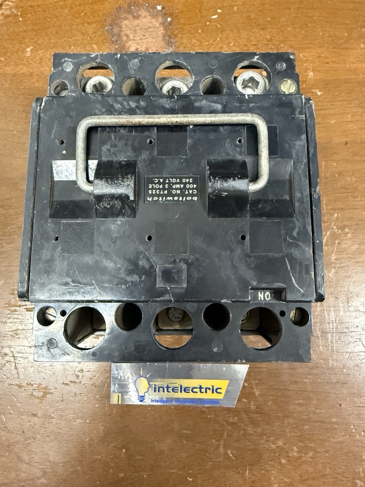 Boltswitch PT325 400A 3-Pole Heavy Duty Switch 240V 200kA Industrial Disconnect