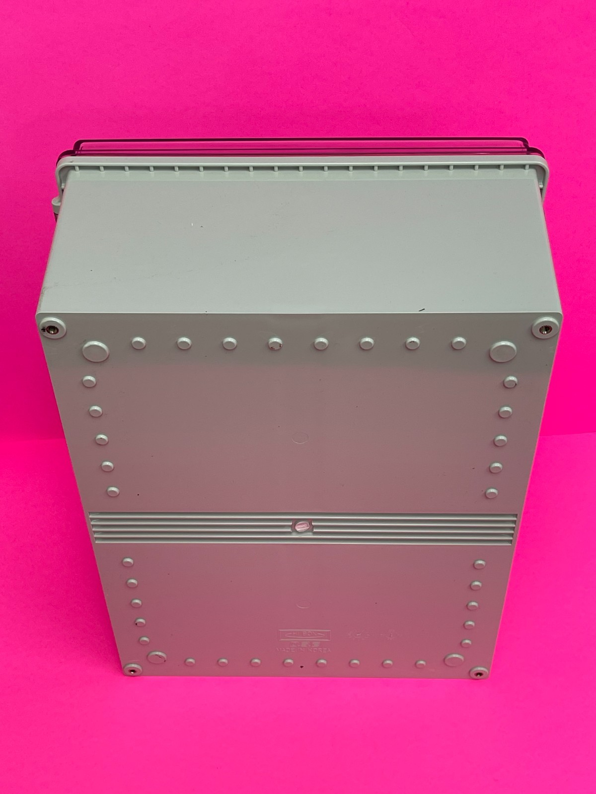 NEW Enclosure 11x15x6 Polyester With Hinged Clear Cover, NEMA 4X NE-PCT-2939