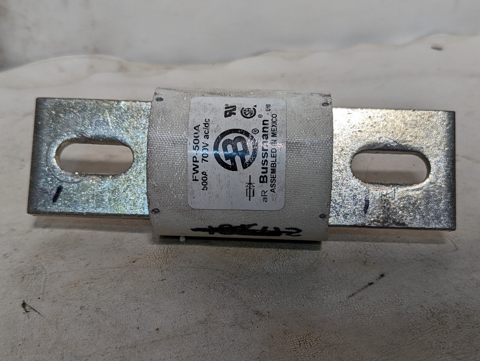 Bussmann FWP-500A fuse, 500A, 700VAC/DC