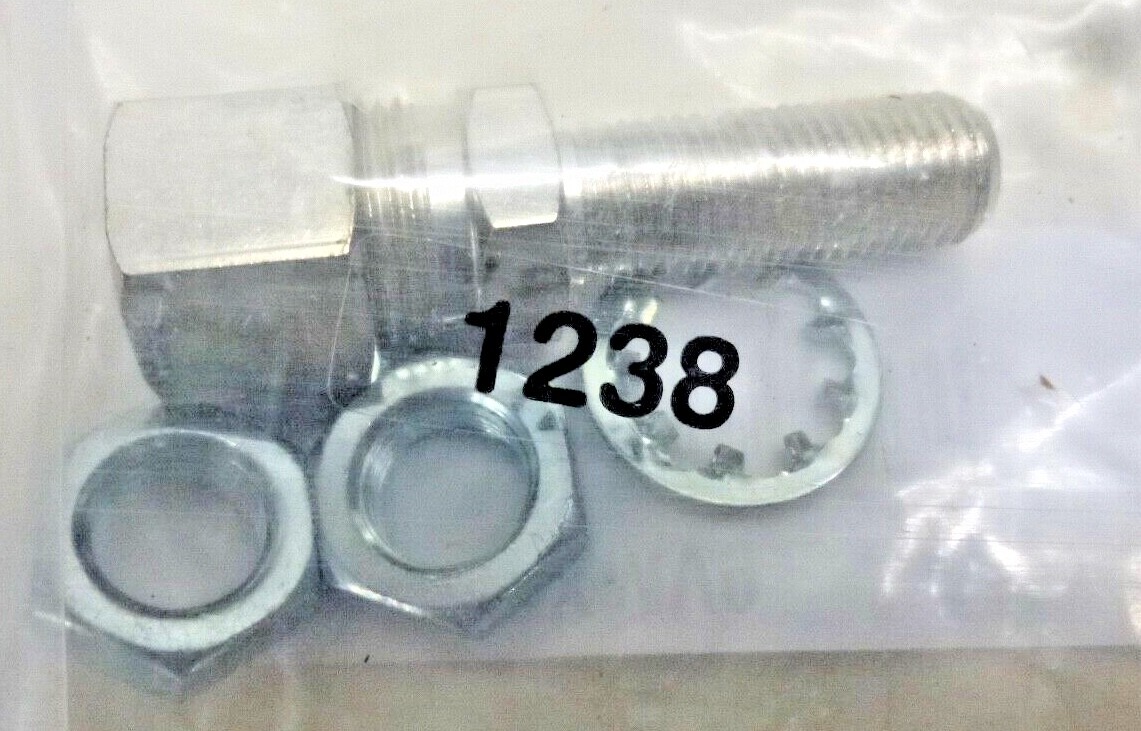 NEW BUYERS PRODUCTS Bulkhead Fitting, 3/8 In, 0.375 Conduit, Pack of 6, 3XMV9
