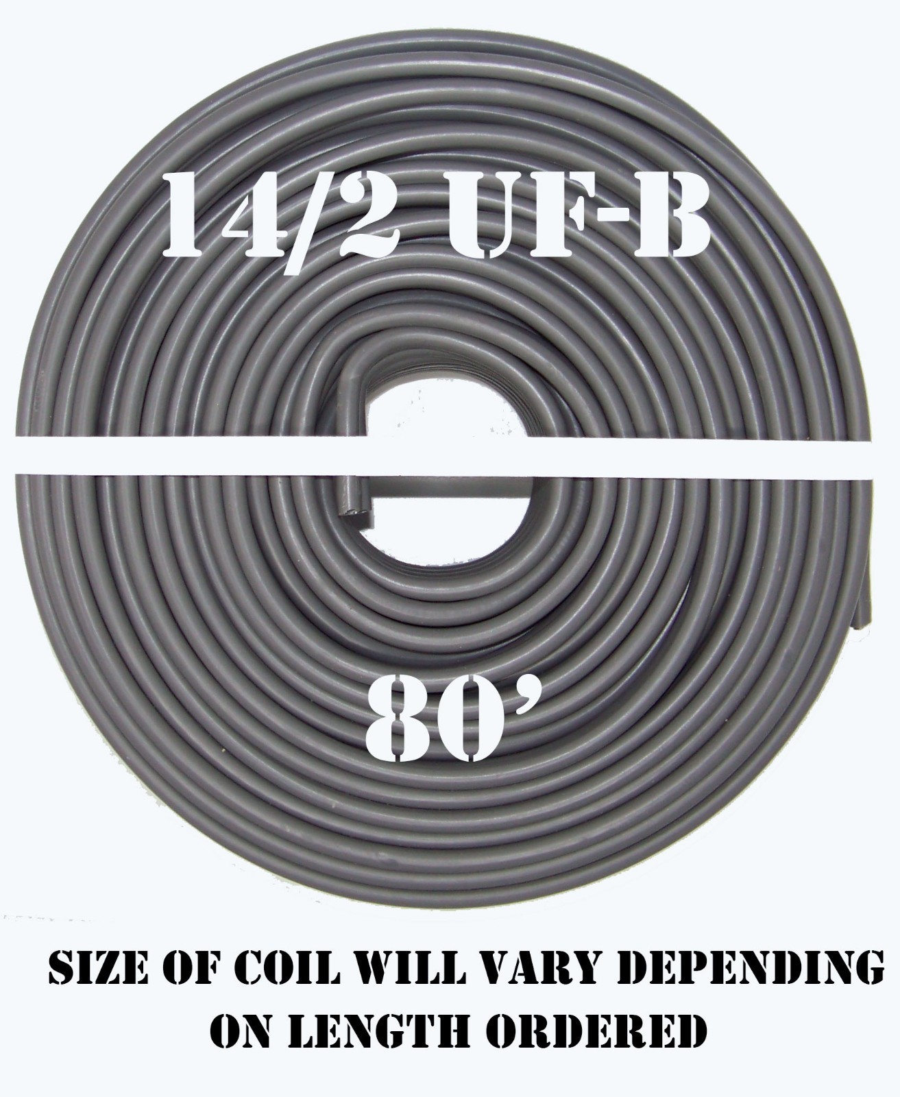 14/2 UF-B x 80′ Southwire Underground Feeder Cable