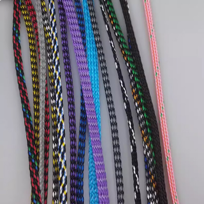 8mm (Cotton Yarn + PET) Expanding Braided Sleeving Wire Cable Harness Protection