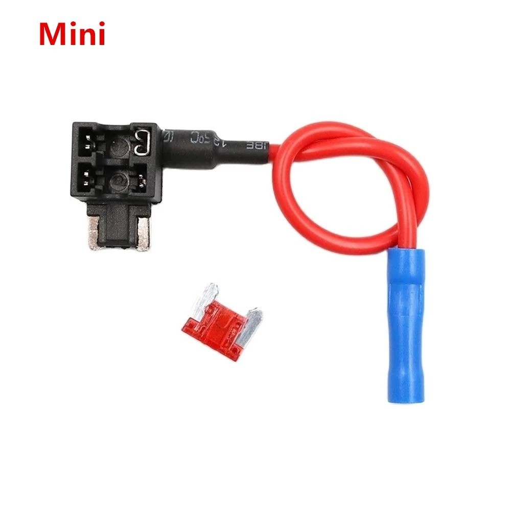 12V Add A Circuit Fuse Tap Adapter Micro2 Mini ATM APM Blade Holder 10A