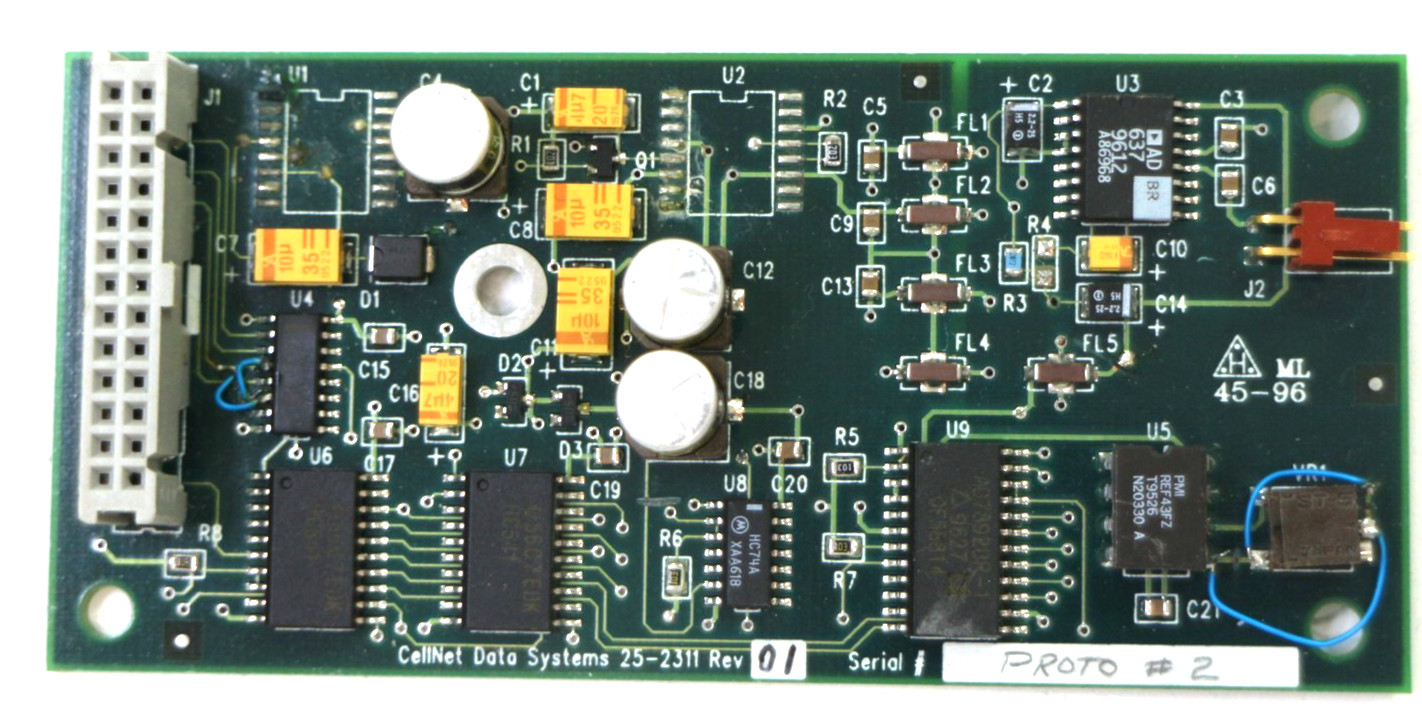 Cellnet Data Systems 25-2311 PCB FAB 24-2311 Variant 2 Prototype #2