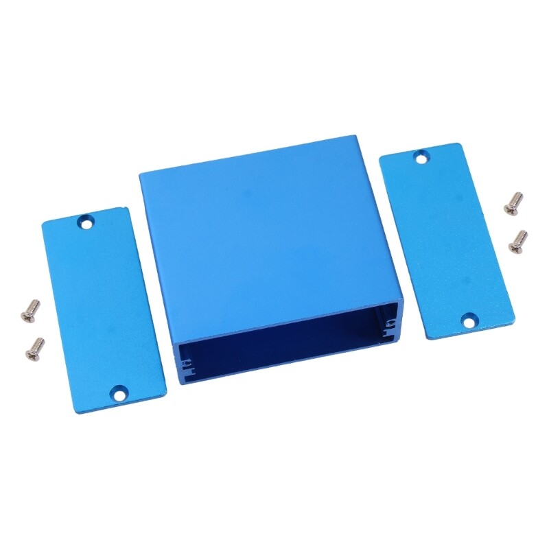 Extruded Aluminum Box Electronic Project Enclosure for PCB Board 1.97×2.28×0.94″