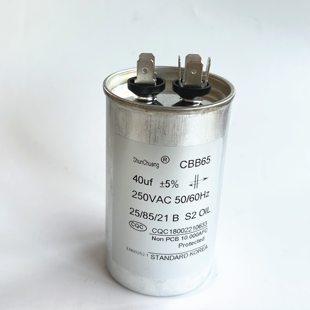 CBB65 40uF 40MFD 250V 250VAC Motor Run Capacitor for AC Air Conditioner