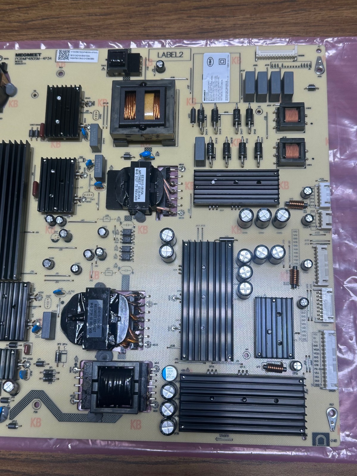 Benq 75″ Power Board K750WDG2 RM7503 MP480SM-4P34X touchscreen monitor smart