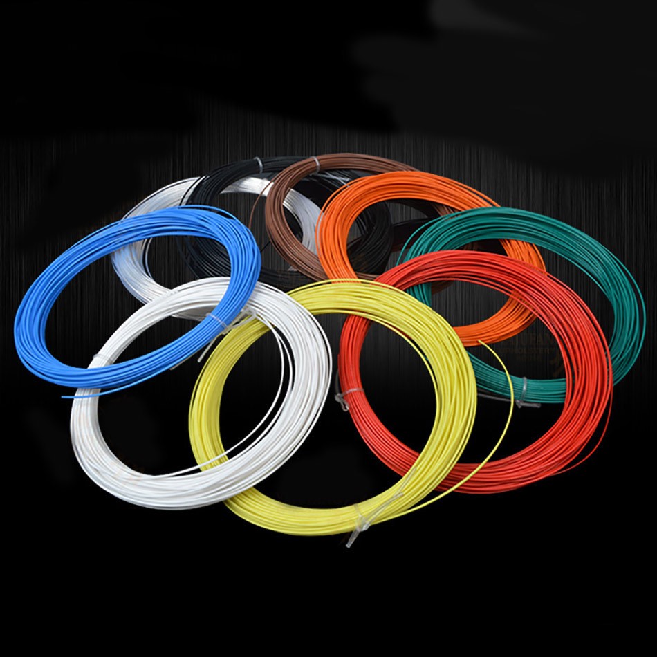 Multi-Strand PTFE Silver Plated Copper Wire Cable 14/16/18/19/20/22/24/26/30AWG
