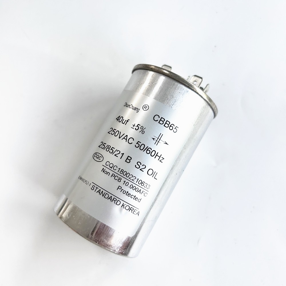 CBB65 40uF 40MFD 250V 250VAC Motor Run Capacitor for AC Air Conditioner