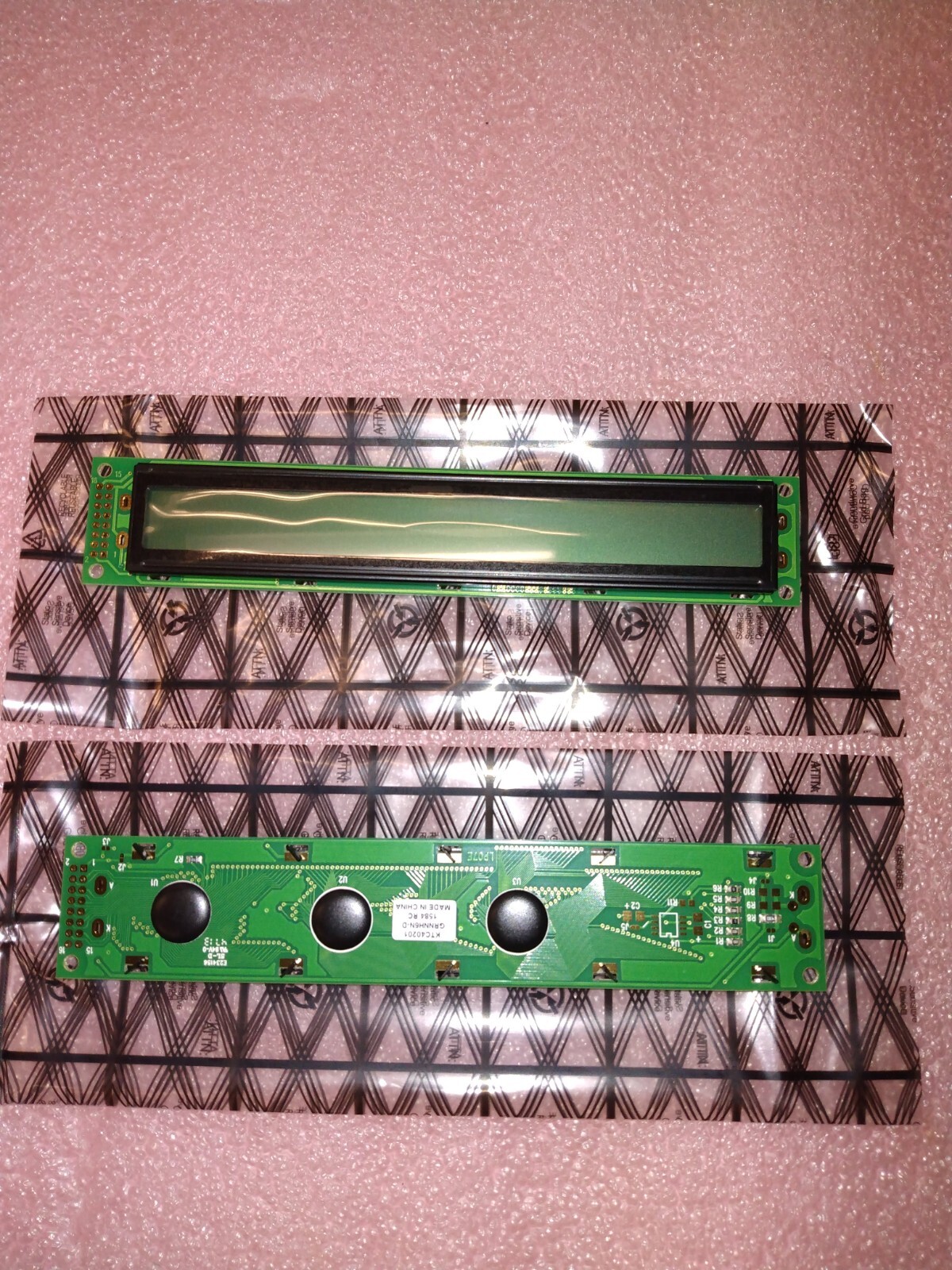 LCD Display, 40 Character x 2 Lines, 40 x 2, # KTC402201-R, ROHS Compl.