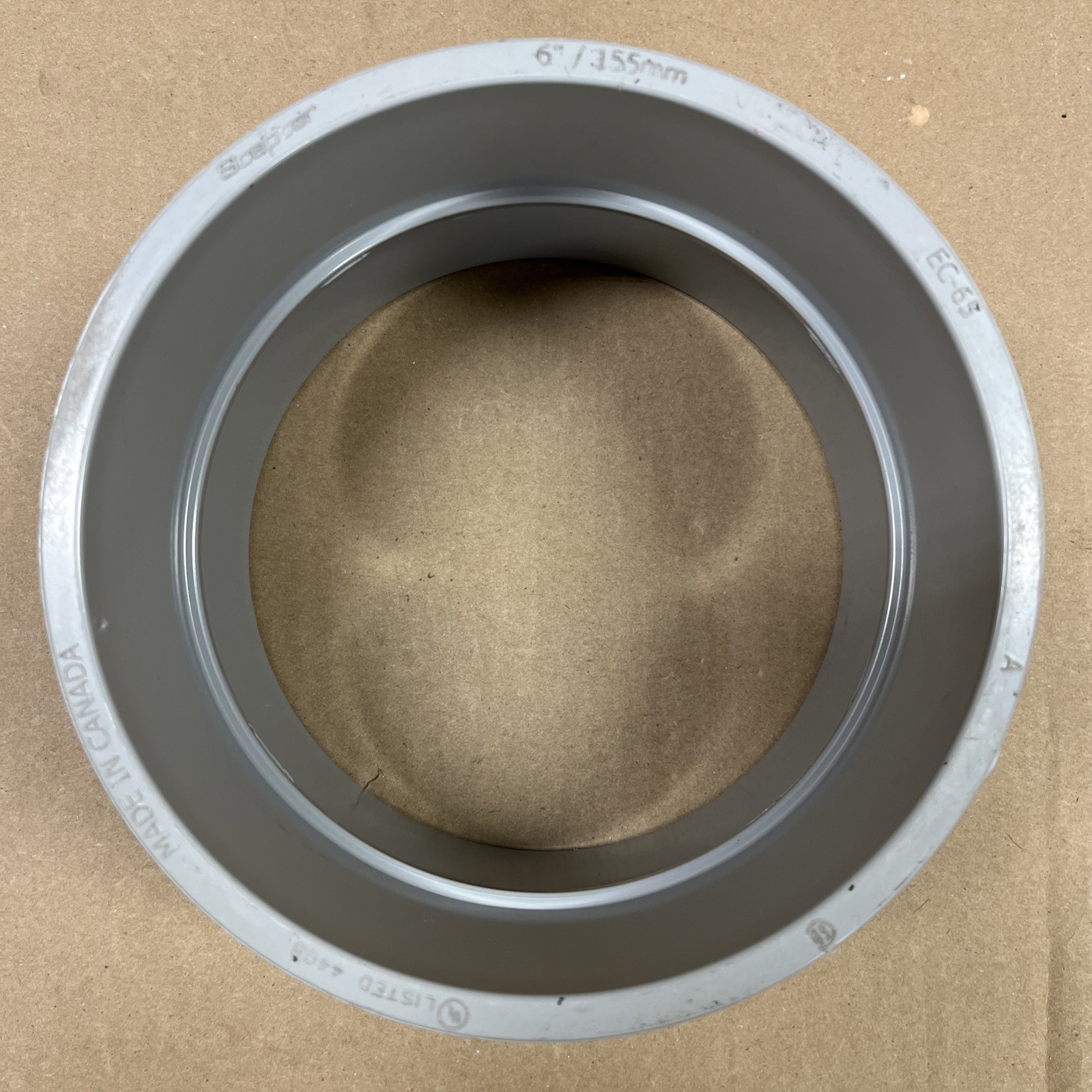 (QTY 1) Scepter 077012 EC65 Rigid 6″ PVC Conduit Coupling