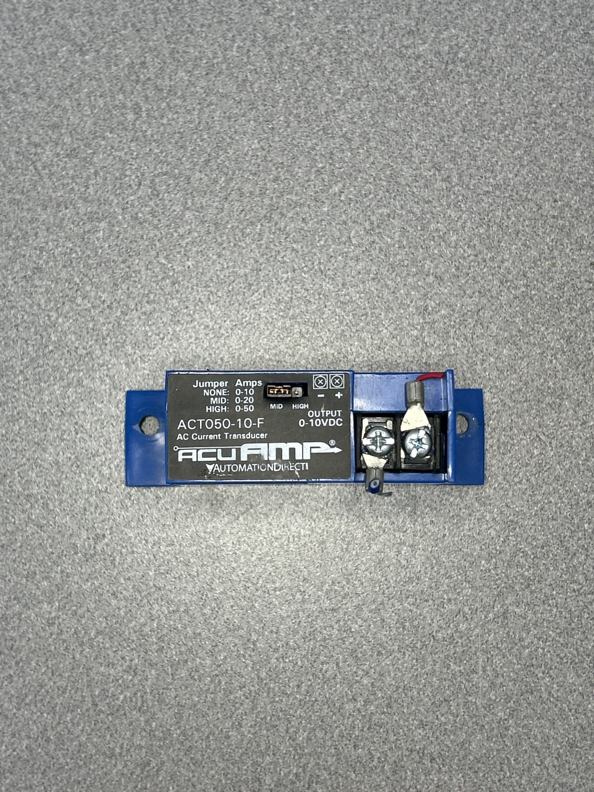 AutomationDirect AcuAMP ACT050-10-F 50A 10VDCV AC Current Transducer